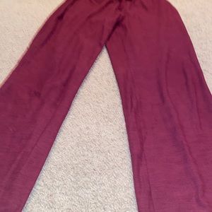 Maroon Sweatpants